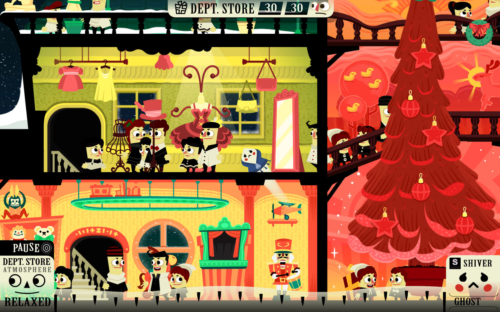 Haunt the House: Terrortown Gameplay Screenshot