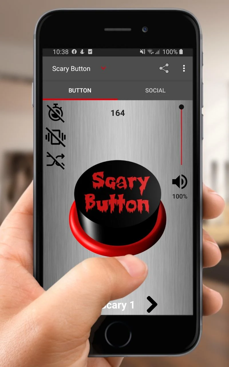 Scary Sound Button ad-free